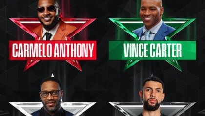 2月14日开战，全明星新秀赛主帅：安东尼、卡特、麦迪、小里弗斯